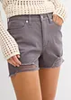 Twillshorts med hög midja, bonprix