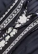 Blus med broderi, bonprix