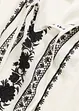 Blus med broderi, bonprix