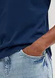 T-shirt med V-ringning (2-pack) av ekologisk bomull, bonprix