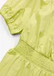 Off shoulder-klänning av ekologisk bomull, bonprix