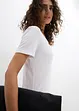 T-shirt av mjuk viskos (2-pack), bonprix