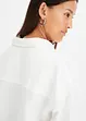 Skjortblus i muslin, bonprix
