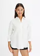 Skjortblus i muslin, bonprix