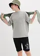 Jerseybermudas för barn med ekologisk bomull (2-pack), bonprix