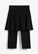 Caprileggings med kjol för barn, bonprix