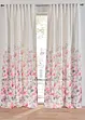 Gardinlängd med blommönster (1-pack), bonprix