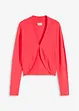 Kort cardigan med viskos, bonprix