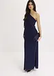 One shoulder-klänning i fin chiffong, bonprix