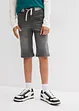 Stretchiga jeansbermudas, normal passform, bonprix