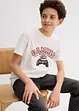 T-shirt för barn (2-pack), av ekologisk bomull, bonprix