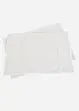 Bordstablett med broderi i ekologisk bomull (2-pack), bonprix