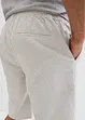 Bermudas med linne, normal passform, bonprix