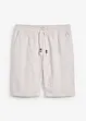 Bermudas med linne, normal passform, bonprix