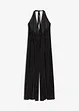 Strandjumpsuit med glittrande trådar, bonprix