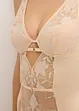 Stringbody med bygel och glansiga effekter, bonprix