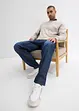Dra på-jeans i somrig denim, klassisk passform (2-pack), bonprix