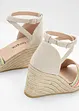 Sandalett med kilklack, bonprix