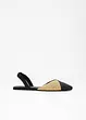 Ballerinaskor med slingback, bonprix