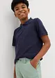Stretchiga chinos i bomull för barn, Slim Fit, bonprix