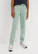 Stretchiga chinos i bomull för barn, Slim Fit, bonprix