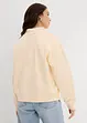 Oversized sweatshirt av ren ekologisk bomull, bonprix