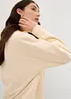 Oversized sweatshirt av ren ekologisk bomull, bonprix