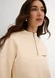 Oversized sweatshirt av ren ekologisk bomull, bonprix
