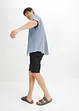 Stretchiga bermudashorts i cargostil, normal passform, bonprix