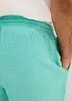 Muslinshorts i bomull, Regular Fit, bonprix