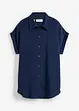 Kortärmad blus med återvunnen polyester, bonprix