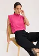 Blus med volanger, bonprix