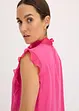 Blus med volanger, bonprix