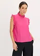 Blus med volanger, bonprix