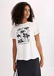 T-shirt med placerat tryck, bonprix
