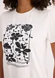 T-shirt med placerat tryck, bonprix