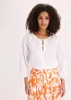 Blus i ekologisk bomull, bonprix