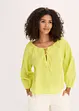 Blus i ekologisk bomull, bonprix