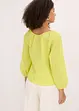 Blus i ekologisk bomull, bonprix