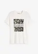 T-shirt med placerat tryck, bonprix