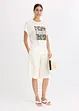 T-shirt med placerat tryck, bonprix