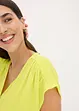 Jerseyklänning i luftig kräpp, bonprix
