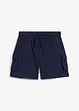 Trikåshorts i cargomodell av ekologisk bomull för barn, bonprix