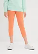 Caprileggings för barn i ekologisk bomull med stretch (2-pack), bonprix