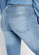 Stretchiga skinny-jeans med medelhög midja, bonprix