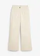 Wide Leg Jeans Mid Waist, med bekväm midja, bonprix