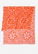 Handduk med jacquardblommor, bonprix