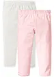 Leggings för barn med spets i bensluten (2-pack), bonprix