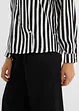 Skjortblus i fin satin, bonprix
