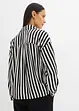 Skjortblus i fin satin, bonprix